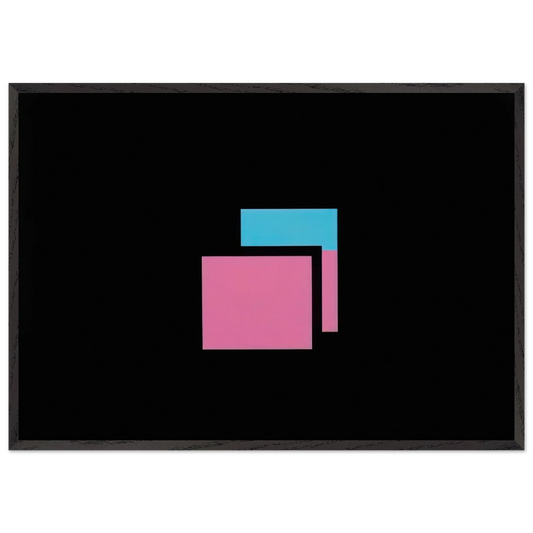 Neoconcret Ballet II - 1959 - Lygia Pape 70x100 cm / 28x40 inches Framed Art Print – Black Wooden Frame