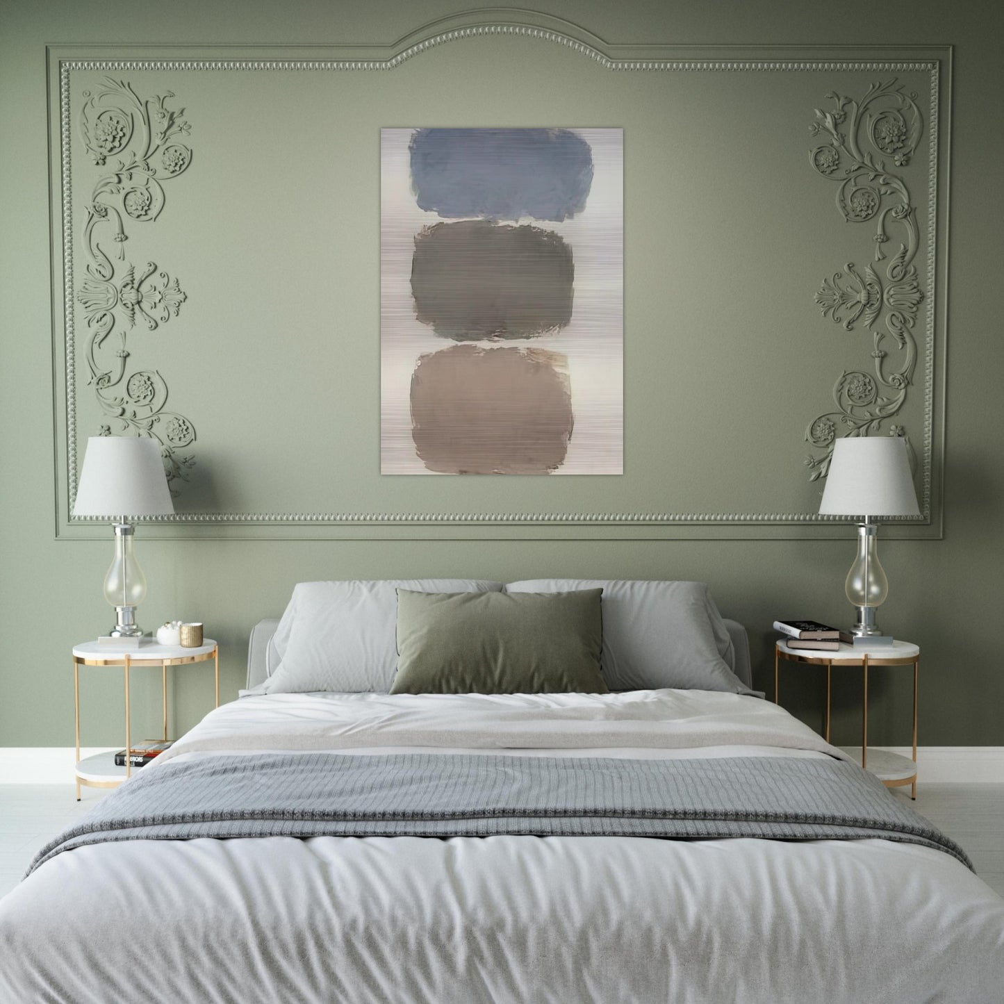 Untitled - 1962 - Ray Parker Brushed Aluminum Print - 70x100 cm / 28x40 inches | Ray Parker Aluminum Print | Ray Parker Prints
