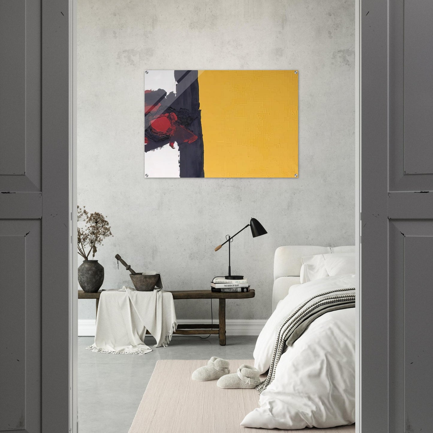 471 - Luis Feito Acrylic Print - 70x100 cm / 28x40″ inches