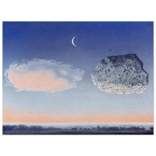 Rene Magritte - THE BATTLE OF THE ARGONNE 1959  75x100 cm / 30x40inches Fine Art Poster