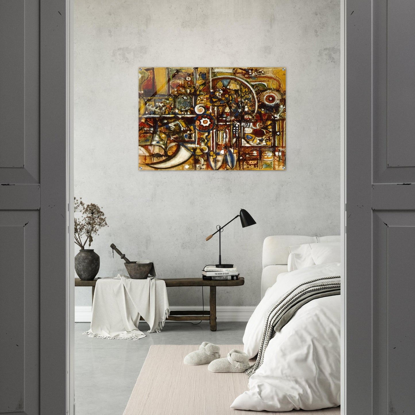Opaque Harmony - Richard Pousette-Dart Acrylic Print - 70x100 cm / 28x40″ inches