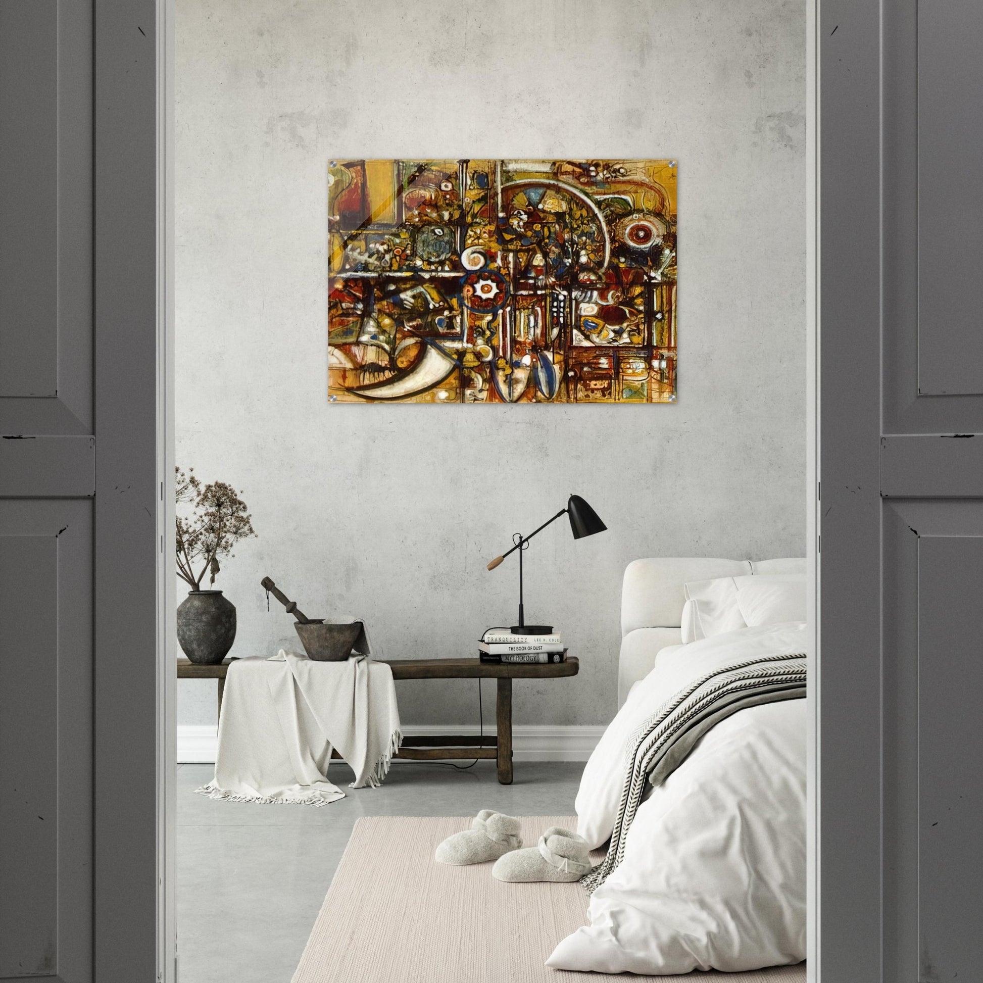 Opaque Harmony - Richard Pousette-Dart Acrylic Print - 70x100 cm / 28x40″ inches