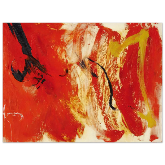 Jiro Yoshihara - Untitled - 1960  75x100 cm / 30x40inches Fine Art Poster