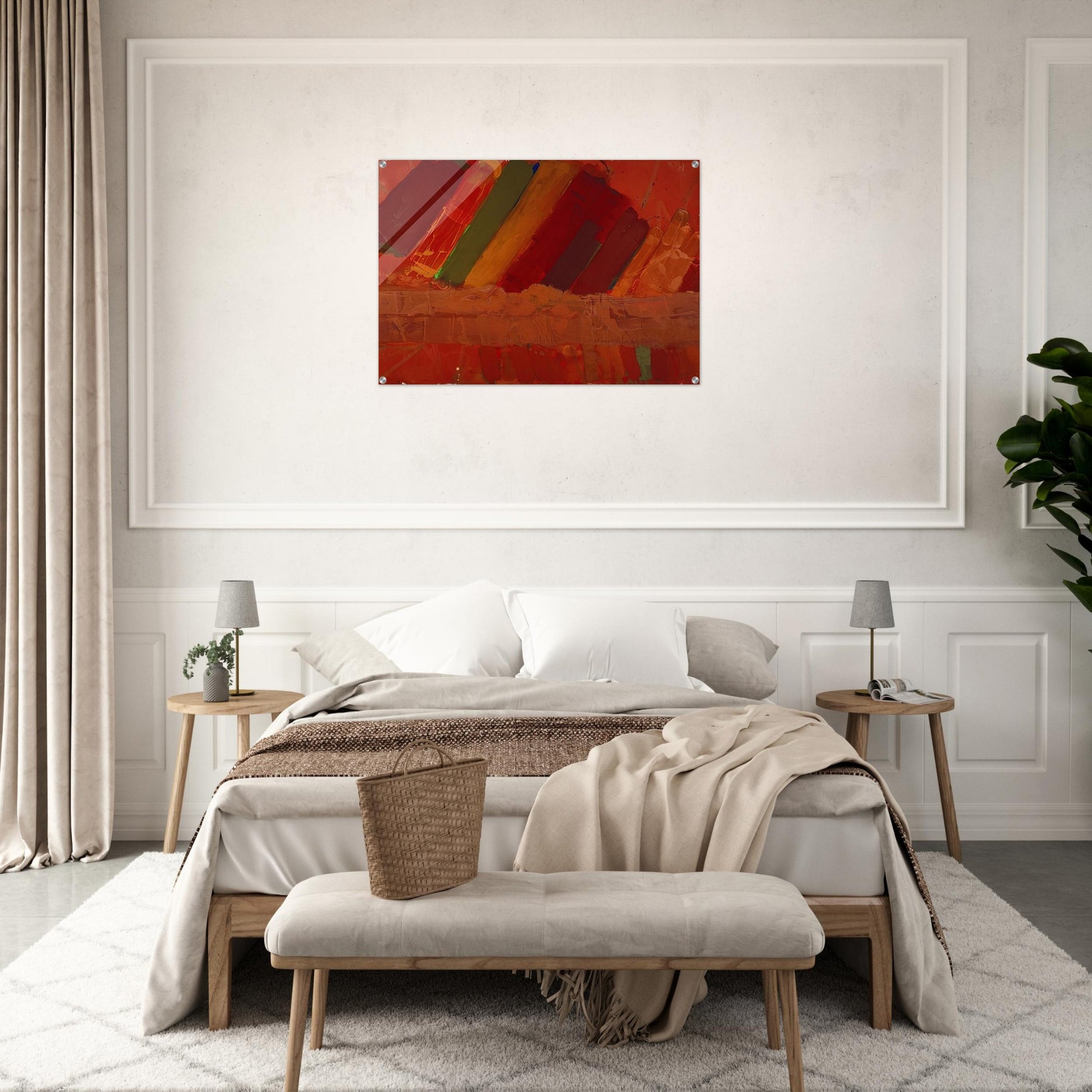 Seneca - 1979 - Albert Irvin Acrylic Print - 70x100 cm / 28x40″ inches