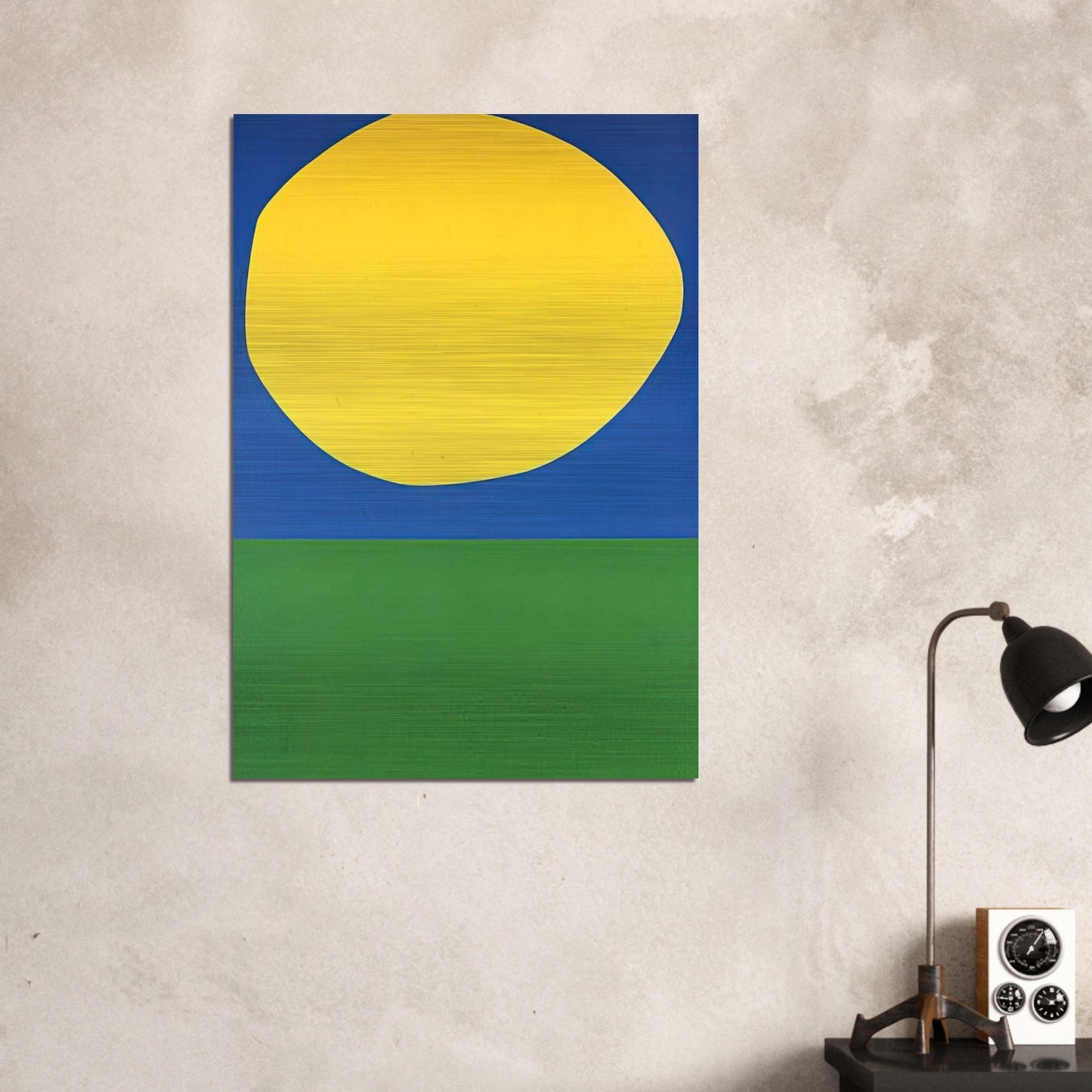 High Yellow - Ellsworth Kelly Brushed Aluminum Print - 70x100 cm / 28x40 inches | Ellsworth Kelly Aluminum Print | Ellsworth Kelly Prints
