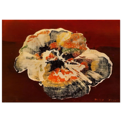 Flower Shell - Max Ernst Brushed Aluminum Print - 70x100 cm / 28x40 inches | Max Ernst Aluminum Print | Max Ernst Prints