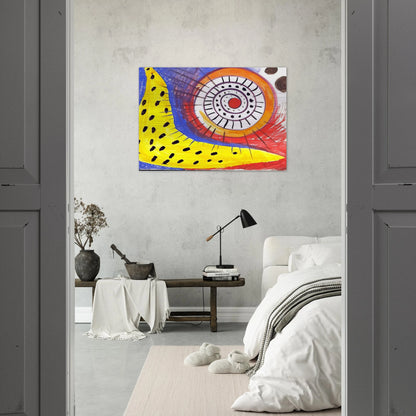 SPIRAL COMPOSITION 1970 - Alexander Calder Brushed Aluminum Print - 70x100 cm / 28x40 inches | Alexander Calder Aluminum Print | Alexander Calder Prints