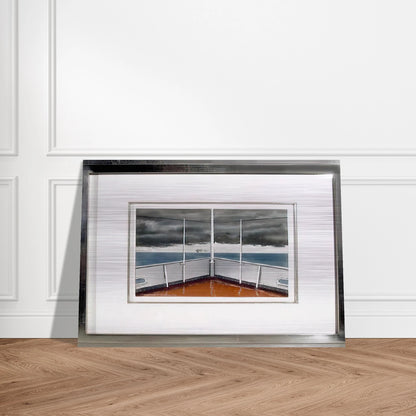 On the Great Lakes - 1953 - Clarence Holbrook Carter Brushed Aluminum Print - 70x100 cm / 28x40 inches | Clarence Holbrook Carter Aluminum Print | Clarence Holbrook Carter Prints