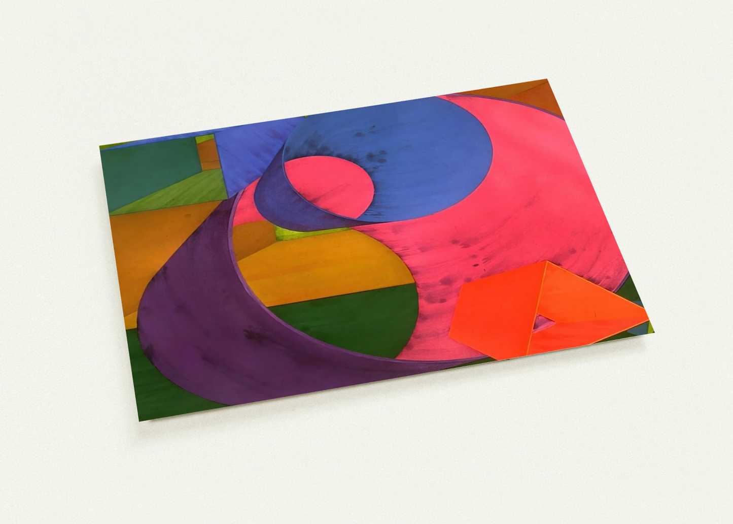 Indigo By Al Held Pack of 10 Post Cards | Al Held Post Cards | A6 (10.5 x 14.8 cm) - 4.1 x 5.8 inches