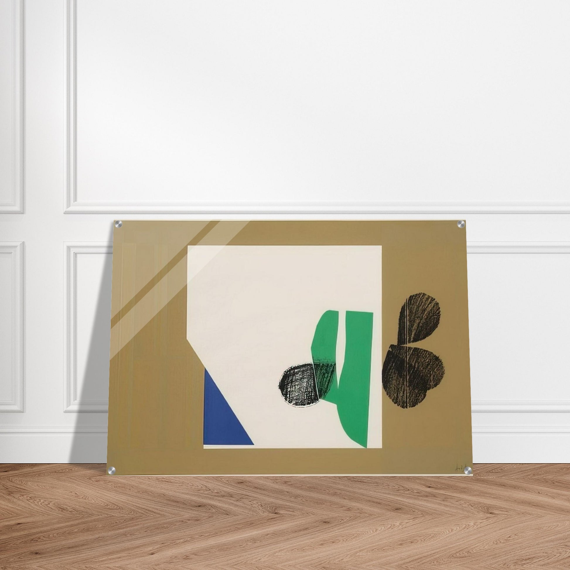 Enter Laughing - 1964 - Howard Hodgkin Acrylic Print - 70x100 cm / 28x40″ inches