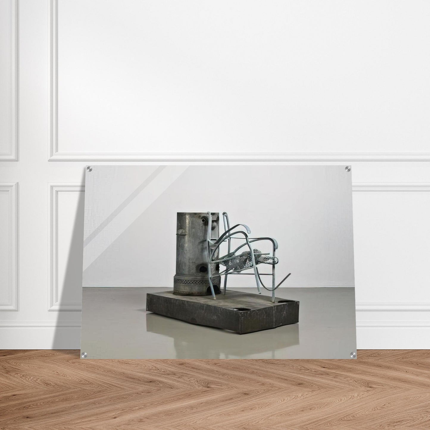 NILE THRONE GLUT 1992 - Robert Rauschenberg Acrylic Print - 70x100 cm / 28x40″ inches