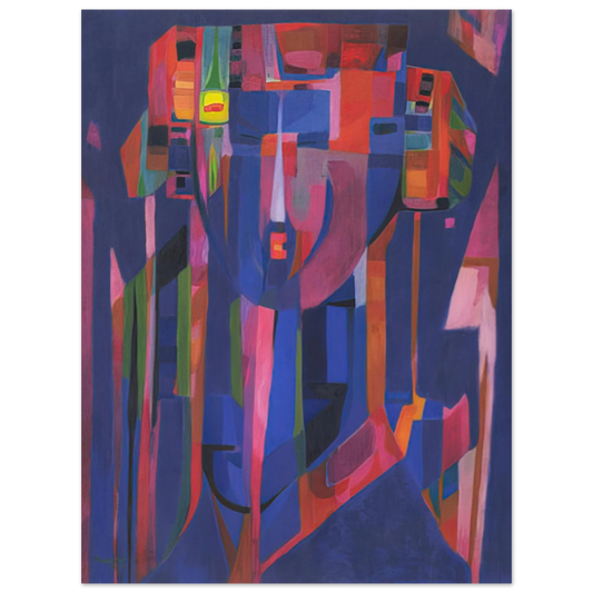 Alfred Manessier - Figure of Piety - 1945  75x100 cm / 30x40inches Fine Art Poster