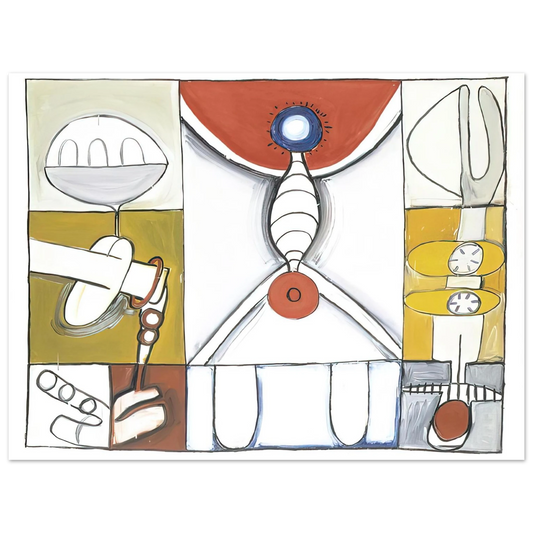 Eva Hesse - UNTITLED 1965 2  75x100 cm / 30x40inches Fine Art Poster