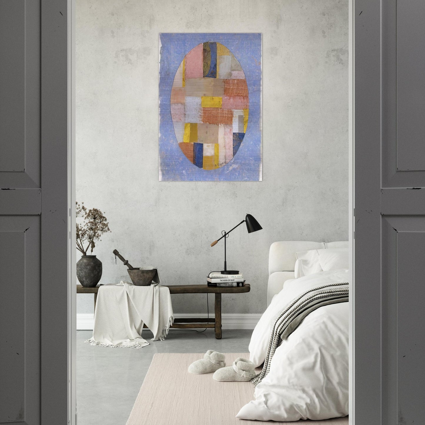Number 453 - 1952 - Anne Ryan Brushed Aluminum Print - 70x100 cm / 28x40 inches | Anne Ryan Aluminum Print | Anne Ryan Prints