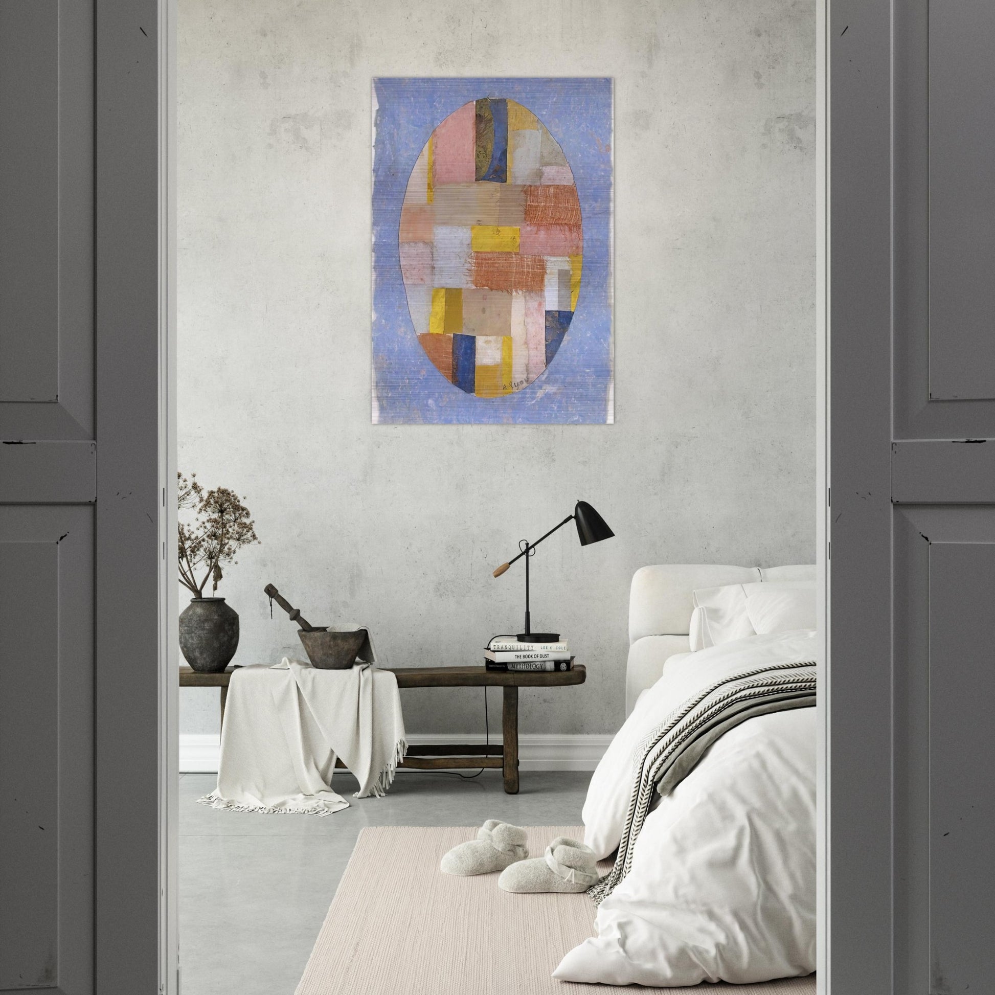 Number 453 - 1952 - Anne Ryan Brushed Aluminum Print - 70x100 cm / 28x40 inches | Anne Ryan Aluminum Print | Anne Ryan Prints