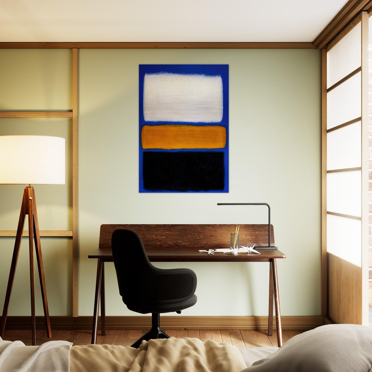 No. 16 - 1961 - Mark Rothko Brushed Aluminum Print - 70x100 cm / 28x40 inches | Mark Rothko Aluminum Print | Mark Rothko Prints