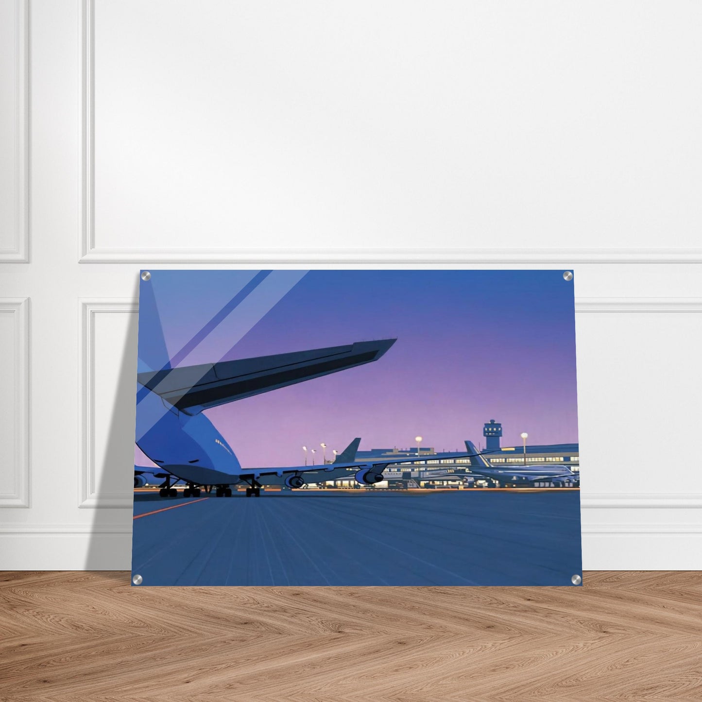 Taxiway - Hiroshi Nagai Acrylic Print - 70x100 cm / 28x40″ inches