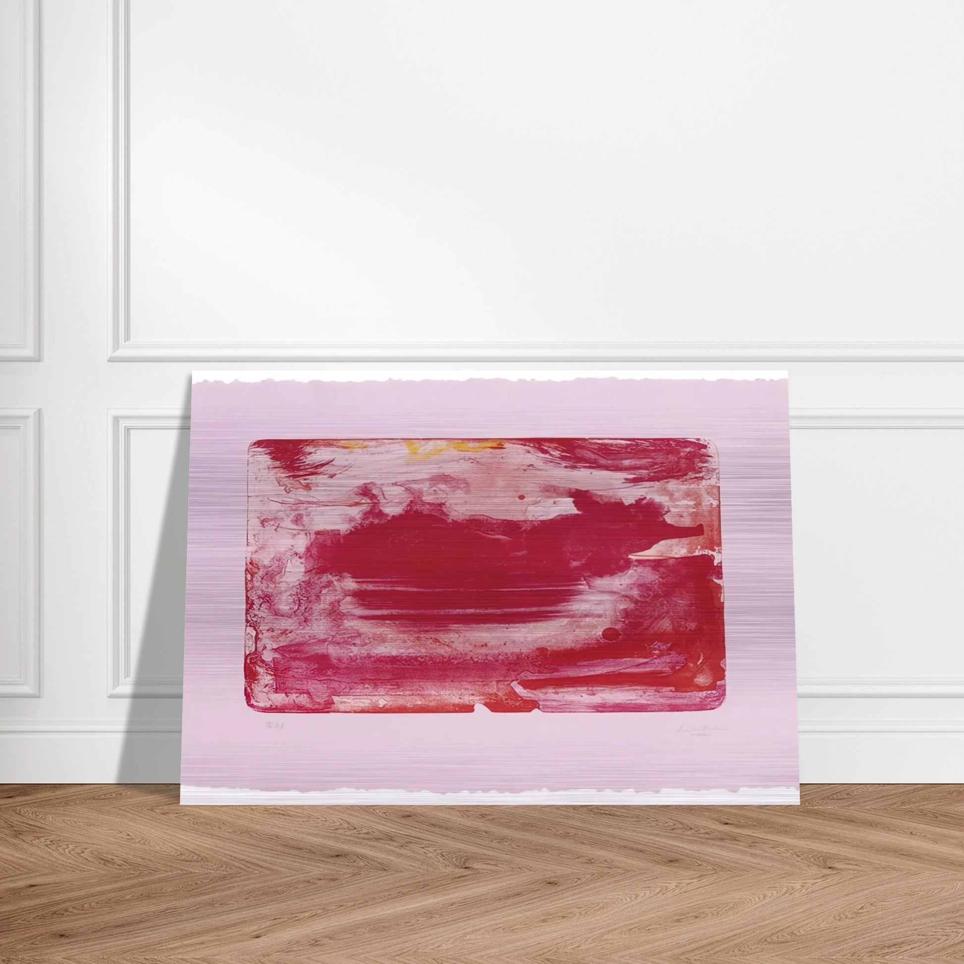 The Red Sea - 1982 - Helen Frankenthaler Brushed Aluminum Print - 70x100 cm / 28x40 inches | Helen Frankenthaler Aluminum Print | Helen Frankenthaler Prints