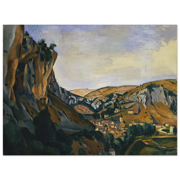 Andre Derain - VALLEY OF THE LOT AT VERS 1912  75x100 cm / 30x40inches Fine Art Poster