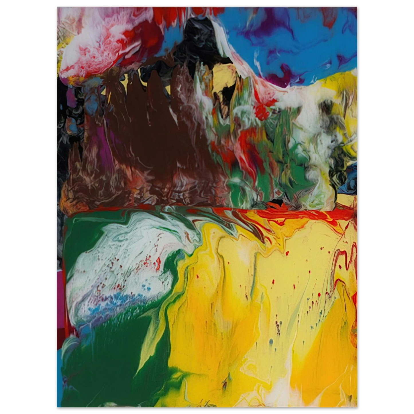 Gerhard Richter - SINDBAD 2008  75x100 cm / 30x40inches Fine Art Poster