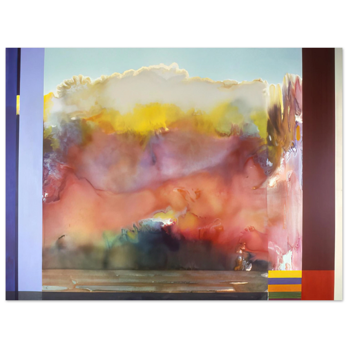 Ronnie Landfield - Rite of Spring - 1985  75x100 cm / 30x40inches Fine Art Poster