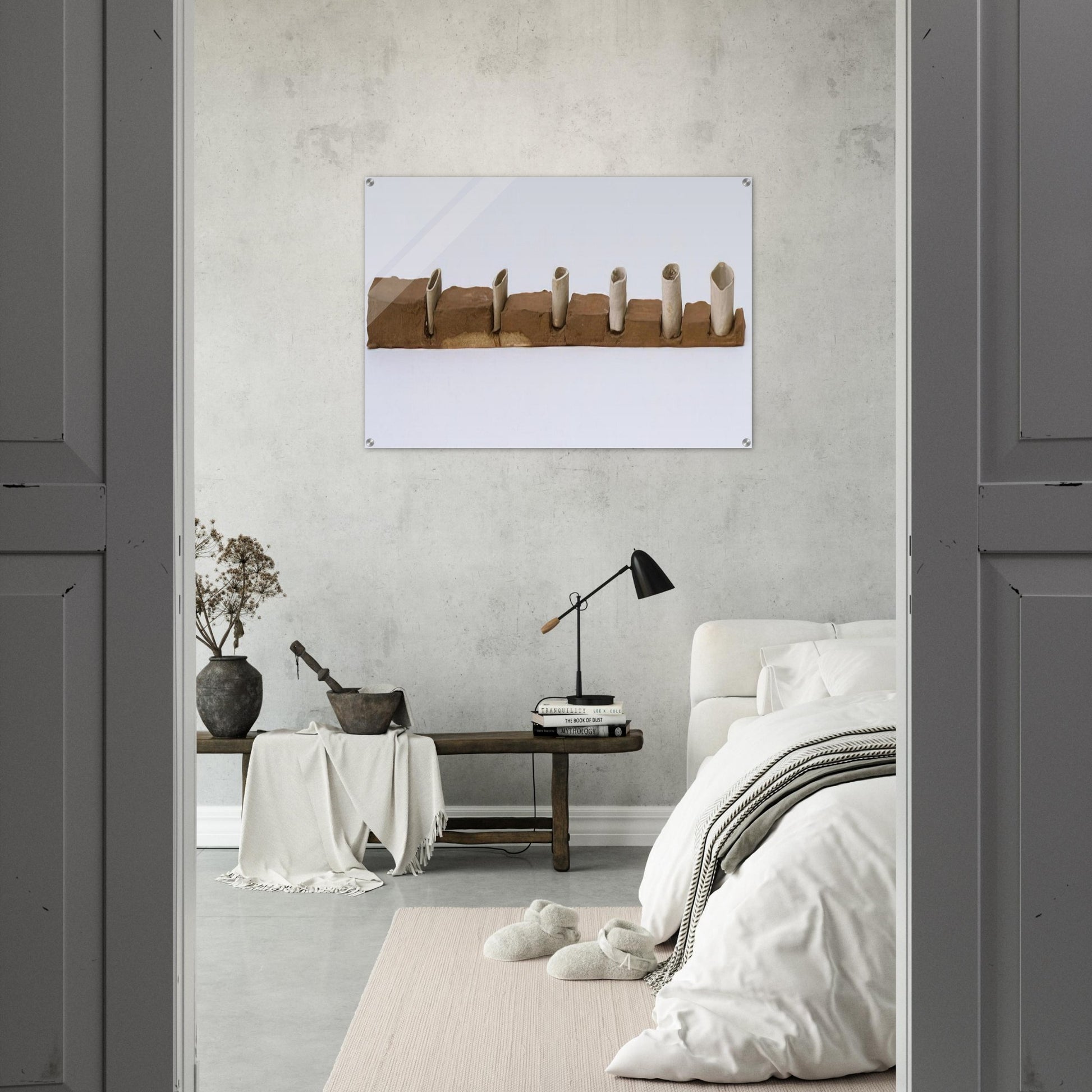 UNTITLED 1968 - Eva Hesse Acrylic Print - 70x100 cm / 28x40″ inches