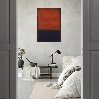 No. 14 - 1960 - Mark Rothko Brushed Aluminum Print - 70x100 cm / 28x40 inches | Mark Rothko Aluminum Print | Mark Rothko Prints