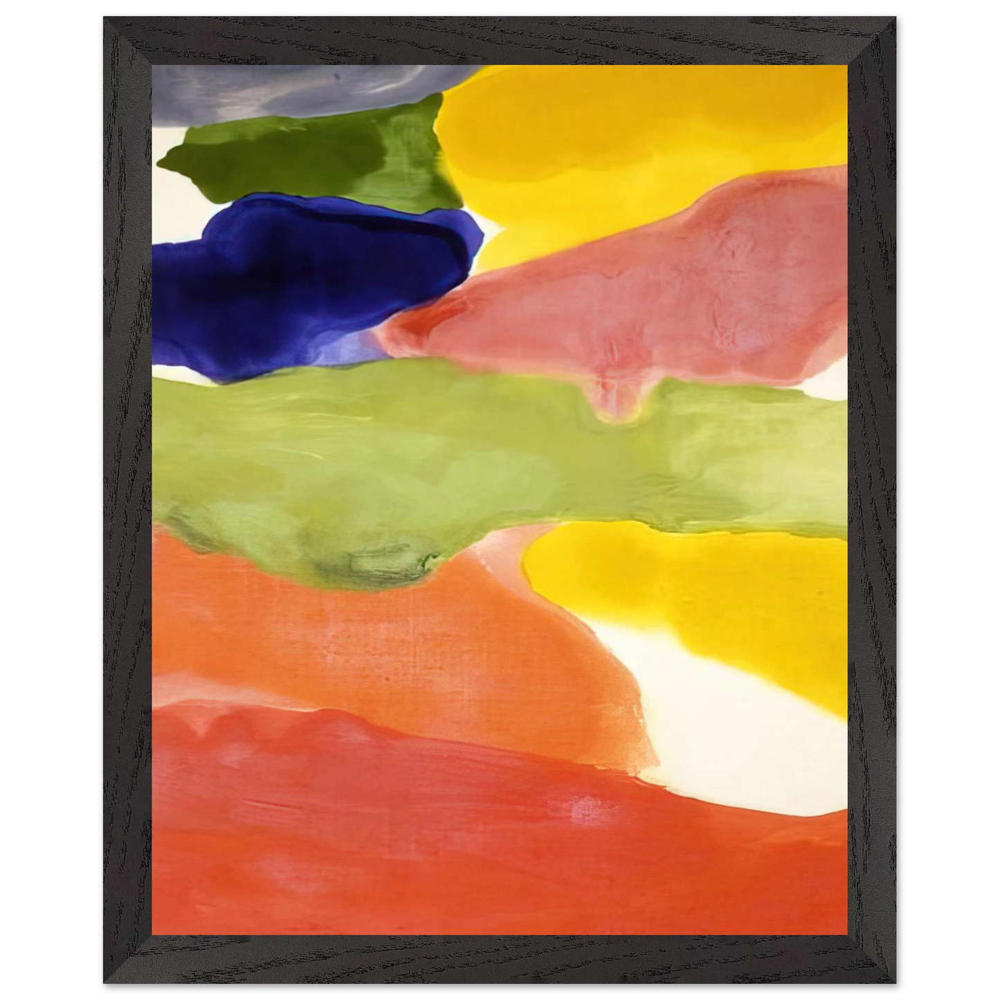 Helen Frankenthaler - Tutti-Fruitti - 1966 Wall art - 70x100 cm / 28x40 inches - Fine Art Poster-canvas - -