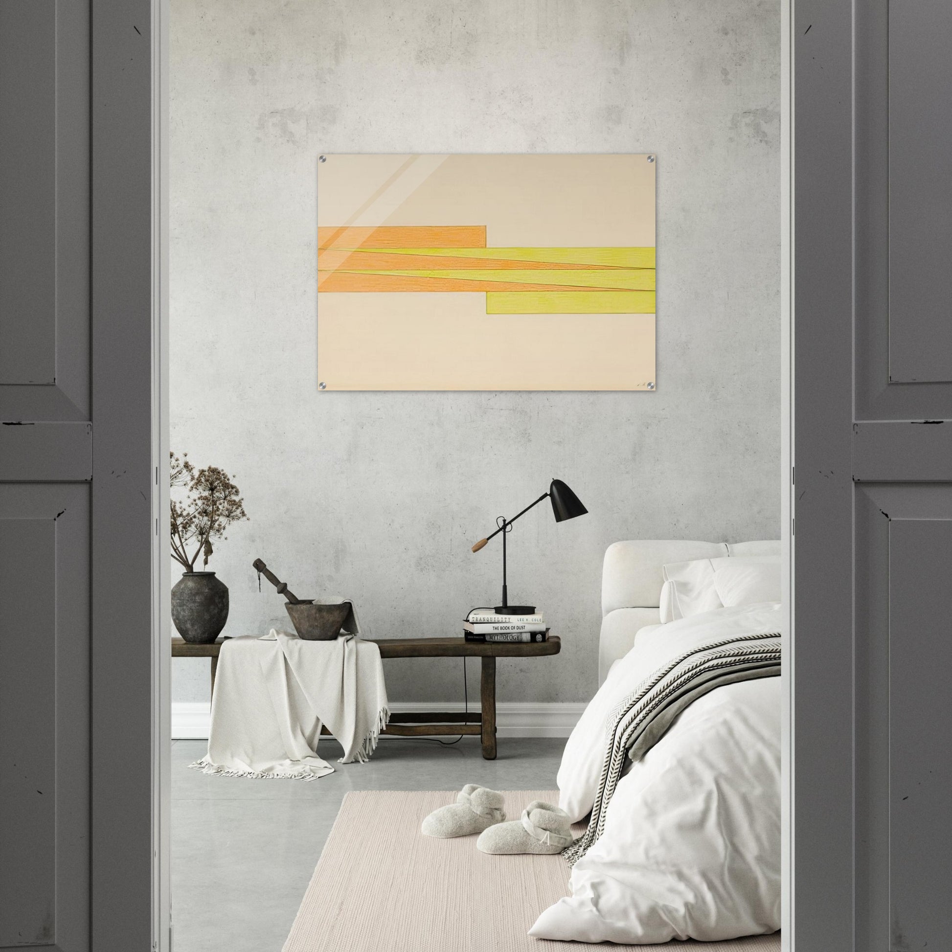 Untitled - 1965 - Larry Zox Acrylic Print - 70x100 cm / 28x40″ inches