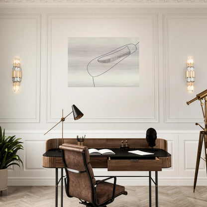 UNTITLED 1965 1 - Eva Hesse Brushed Aluminum Print - 70x100 cm / 28x40 inches | Eva Hesse Aluminum Print | Eva Hesse Prints