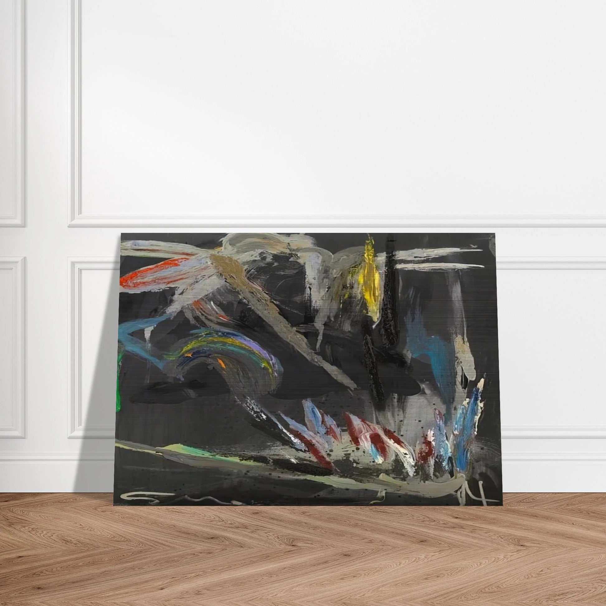 Take That Back Black #282 - 1984 - Stephen Mueller Brushed Aluminum Print - 70x100 cm / 28x40 inches | Stephen Mueller Aluminum Print | Stephen Mueller Prints