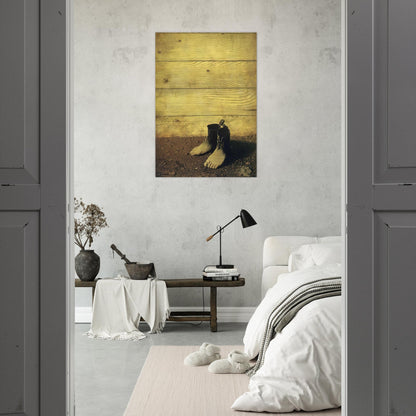 THE RED MODEL 1934 - Rene Magritte Brushed Aluminum Print - 70x100 cm / 28x40 inches | Rene Magritte Aluminum Print | Rene Magritte Prints