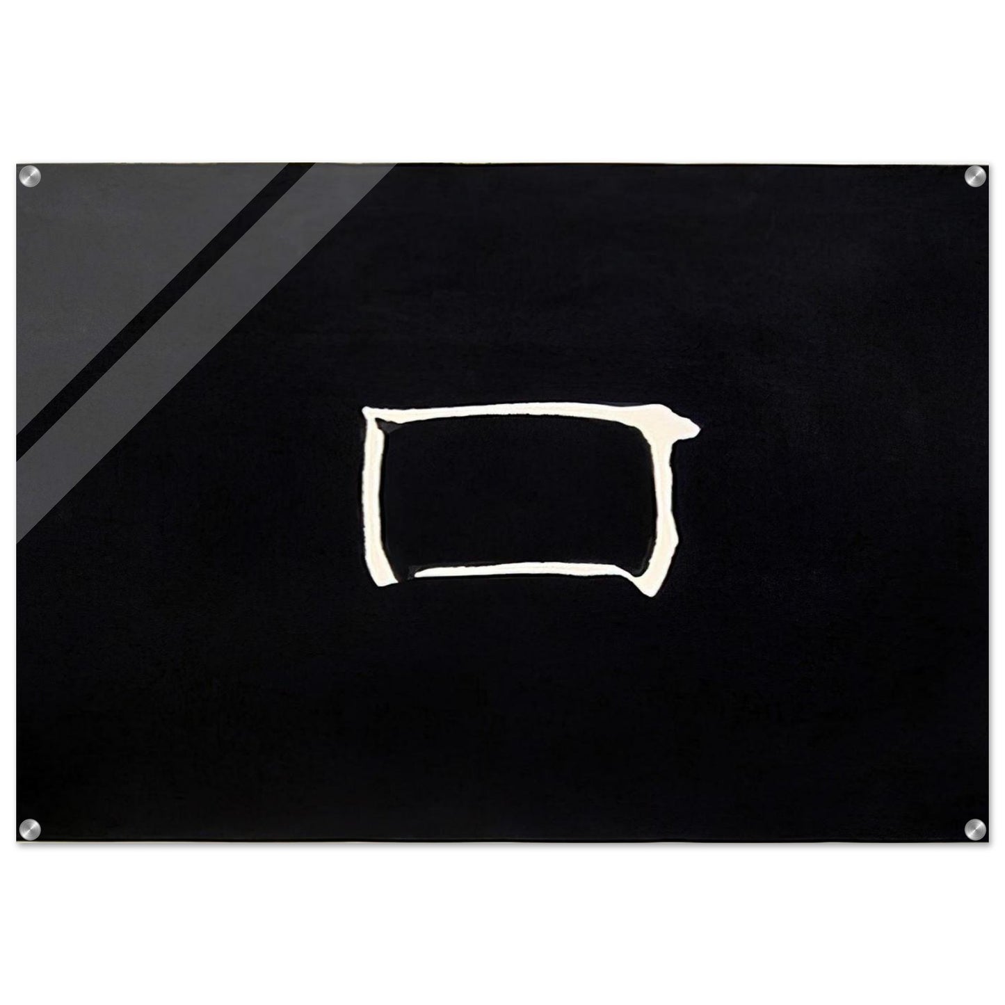 Work - 1971 - Jiro Yoshihara Acrylic Print - 70x100 cm / 28x40″ inches | Jiro Yoshihara Wall Art | Jiro Yoshihara Prints