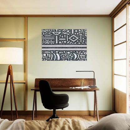 From the Edge of Darkness - Richard Pousette-Dart Brushed Aluminum Print - 70x100 cm / 28x40 inches | Richard Pousette-Dart Aluminum Print | Richard Pousette-Dart Prints
