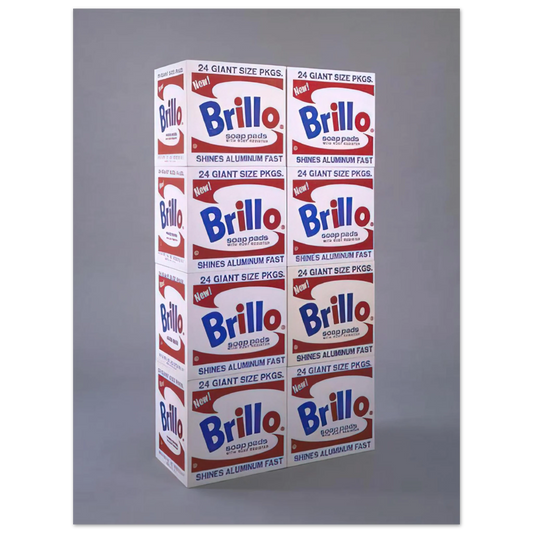 Andy Warhol - Brillo Soap Pads Boxes Fine Art Poster