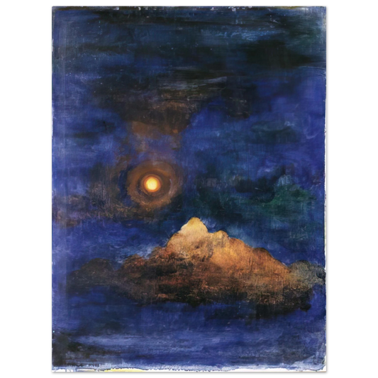 Julius Bissier - Concepimento nel cosmo - 1920  75x100 cm / 30x40inches Fine Art Poster