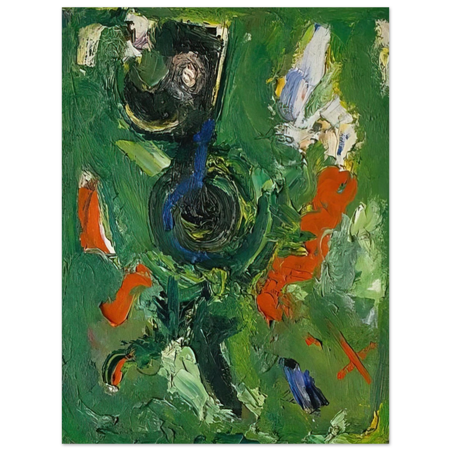 Hans Hofmann - Composition, No.V  75x100 cm / 30x40inches Fine Art Poster