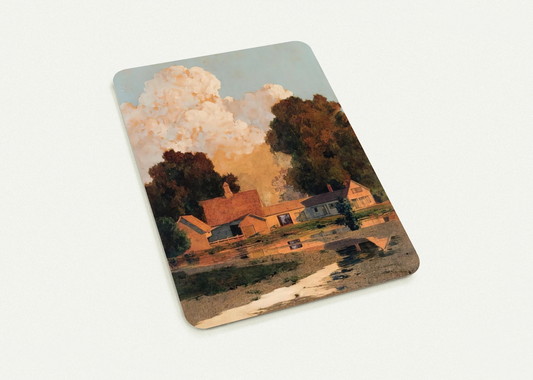 Daniels Farm, Summer By Maxfield Parrish Pack of 10 Post Cards | Maxfield Parrish Post Cards | A6 (10.5 x 14.8 cm) - 4.1 x 5.8 inches