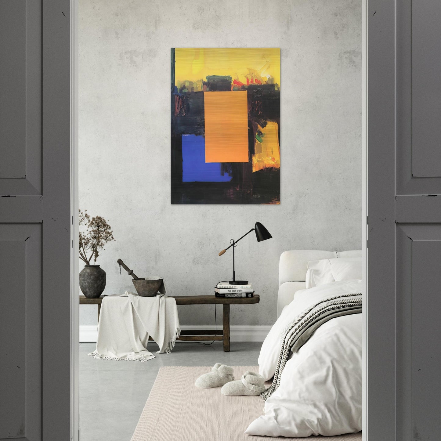 Ora Pro Nobis - Hans Hofmann Brushed Aluminum Print - 70x100 cm / 28x40 inches | Hans Hofmann Aluminum Print | Hans Hofmann Prints