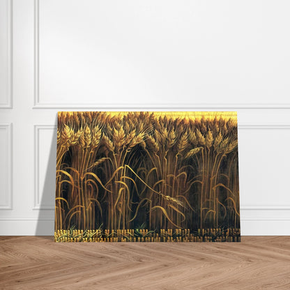WHEAT - Thomas Hart Benton Brushed Aluminum Print - 70x100 cm / 28x40 inches | Thomas Hart Benton Aluminum Print | Thomas Hart Benton Prints