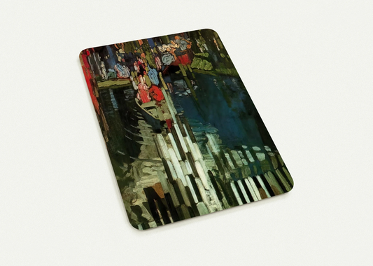 Piano Keys Lake By Frantisek Kupka Pack of 10 Post Cards | Frantisek Kupka Post Cards | A6 (10.5 x 14.8 cm) - 4.1 x 5.8 inches