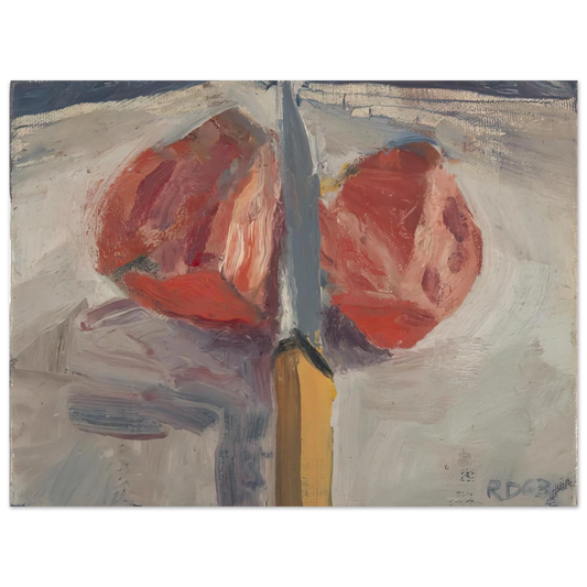 Richard Diebenkorn - Tomato and Knife  75x100 cm / 30x40inches Fine Art Poster