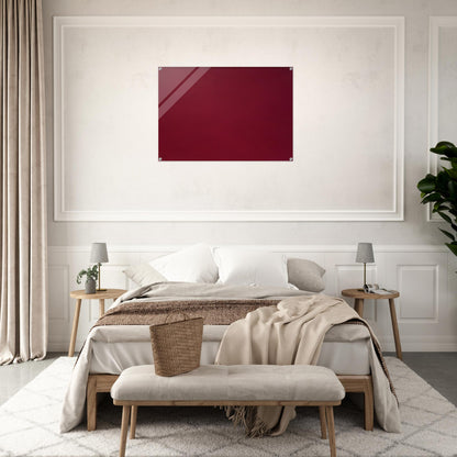 Microchromie 71, ZL Fushia - Fernand Leduc Acrylic Print - 70x100 cm / 28x40″ inches