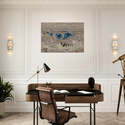 Autumn Coloring No. 4 - 1952 - John Marin Brushed Aluminum Print - 70x100 cm / 28x40 inches | John Marin Aluminum Print | John Marin Prints