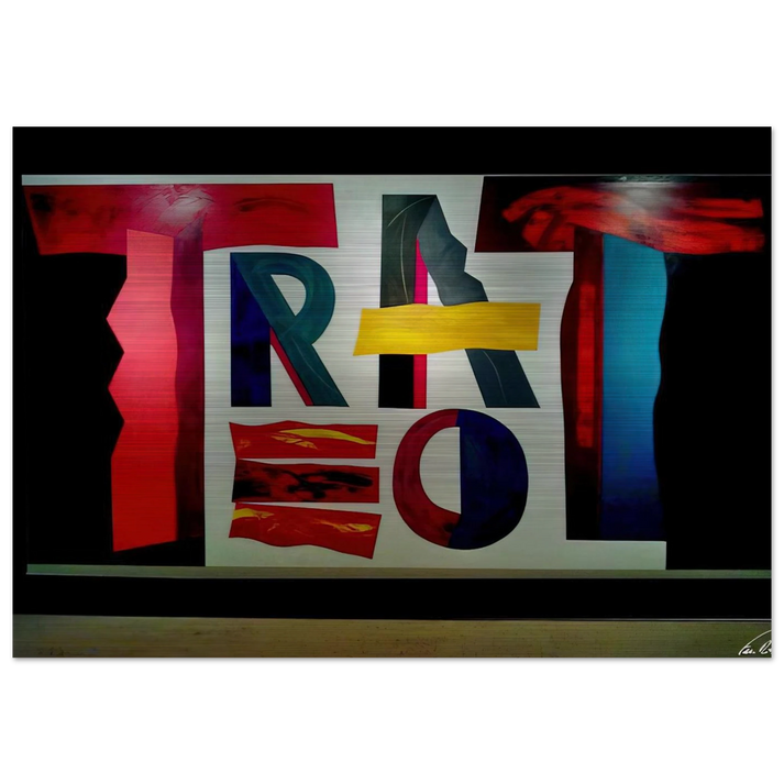 O Teatro - 2009 - Joao Vieira Brushed Aluminum Print - 70x100 cm / 28x40 inches | Joao Vieira Aluminum Print | Joao Vieira Prints