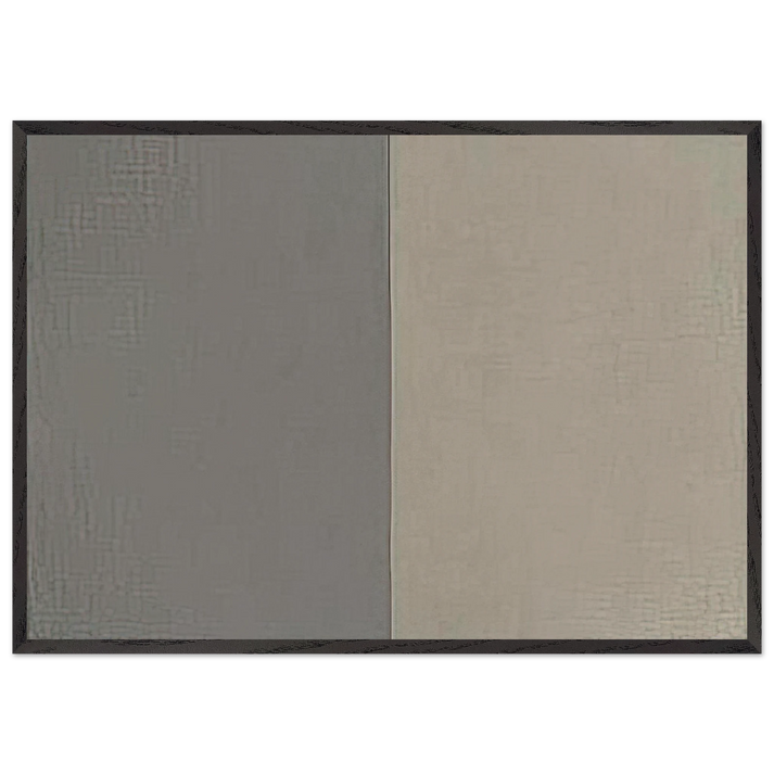 Au Centre - 1969 - Brice Marden 70x100 cm / 28x40 inches Framed Art Print – Black Wooden Frame