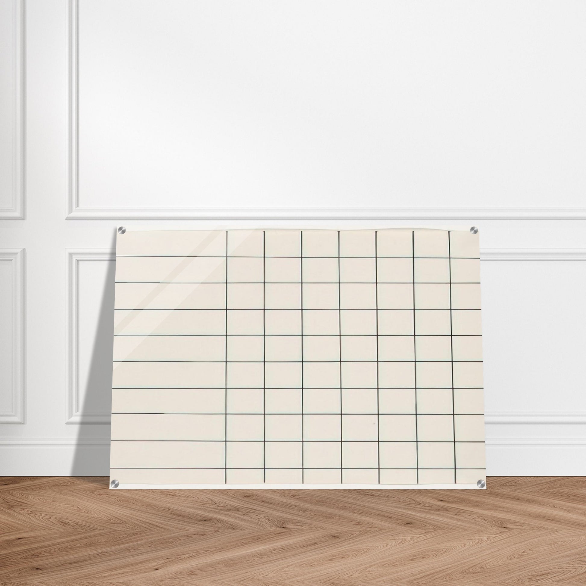 Grid Lines from the series Line Form Color - Ellsworth Kelly Acrylic Print - 70x100 cm / 28x40″ inches