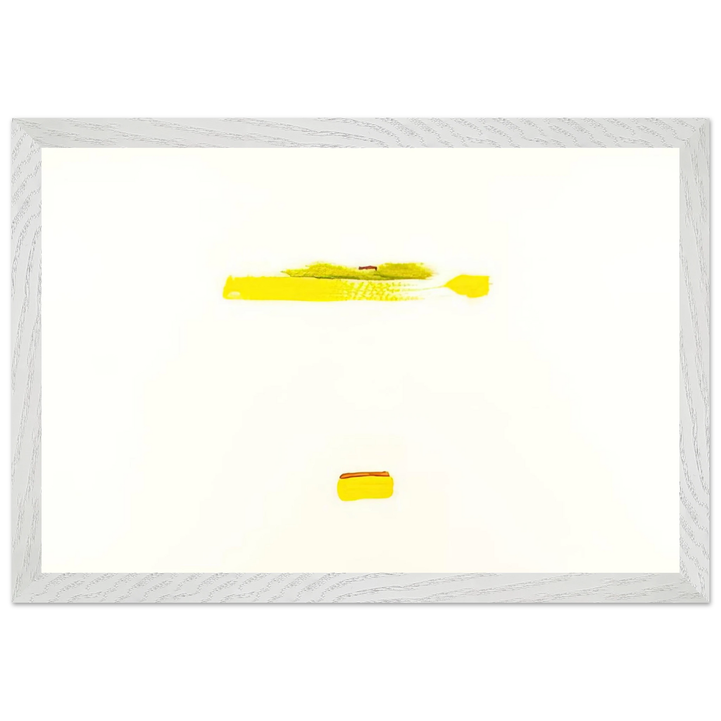 Helen Frankenthaler - New York III - 1972 Wall art - 60x80 cm / 24x32 inches - Premium Wooden Framed Poster With Fine Art Paper-canvas - Wood frame