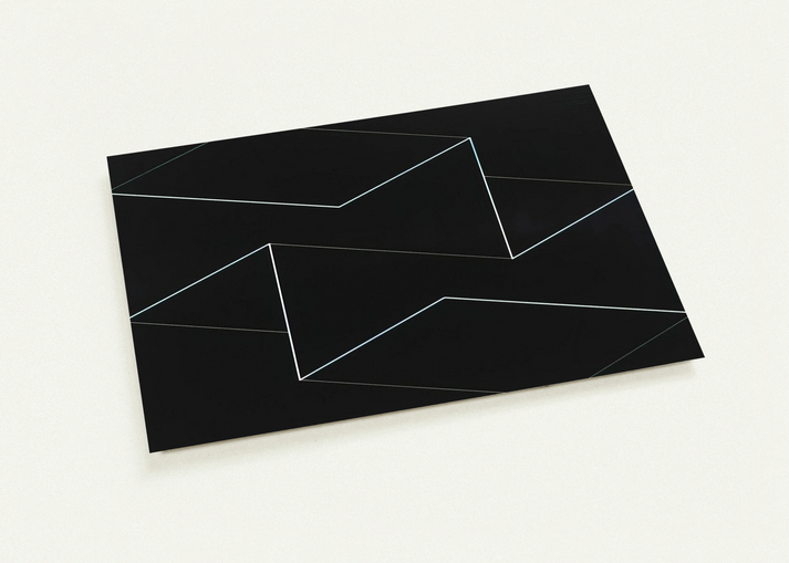 F M E 5 1962 By Josef Albers Pack of 10 Post Cards | Josef Albers Post Cards | A6 (10.5 x 14.8 cm) - 4.1 x 5.8 inches