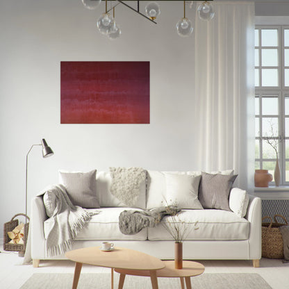 Venetian Red - Marcia Hafif Brushed Aluminum Print - 70x100 cm / 28x40 inches | Marcia Hafif Aluminum Print | Marcia Hafif Prints